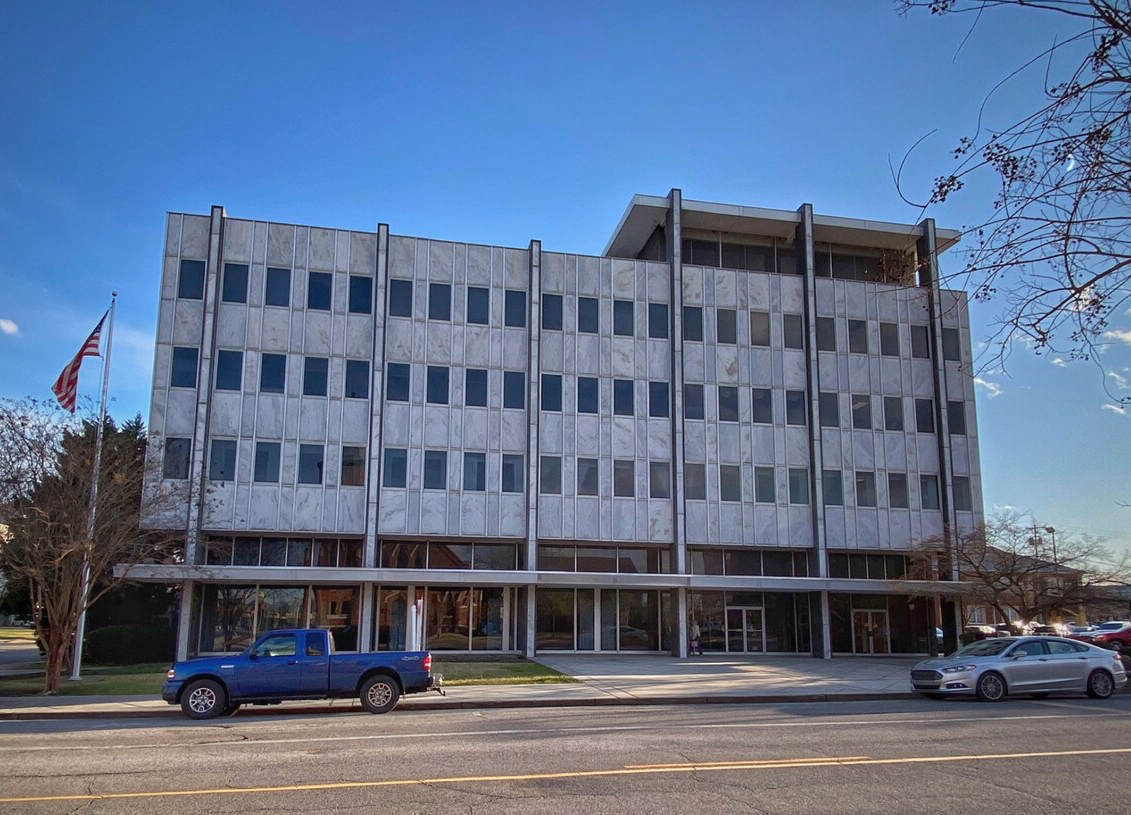 Exterior view of Watec Cameras North American headquarters building in Decatur, Alabama