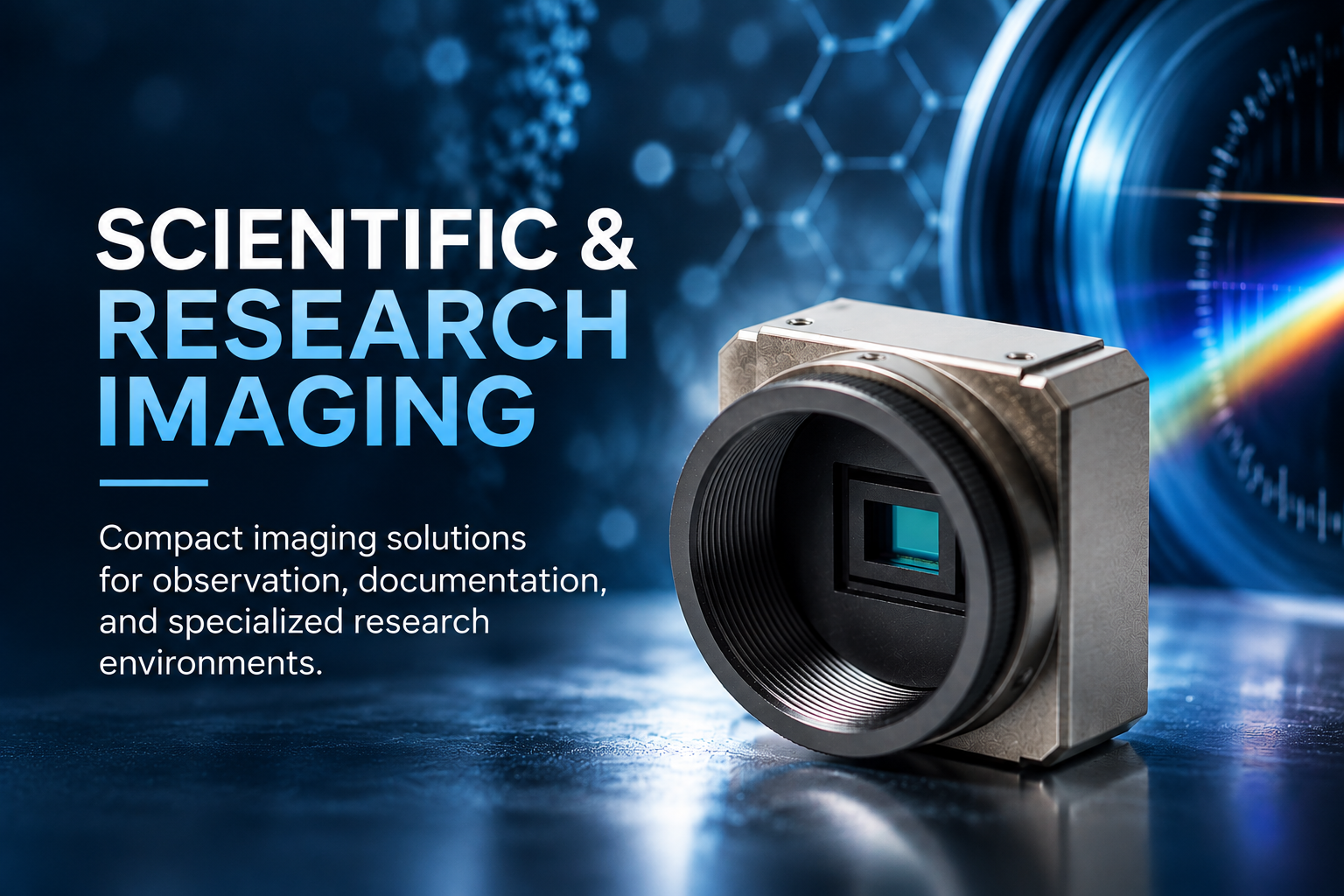 Watec camera for scientific and research imaging applications